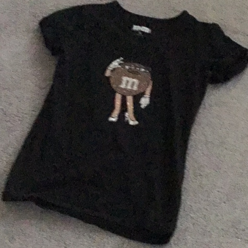 Cute casual t shirt m&m